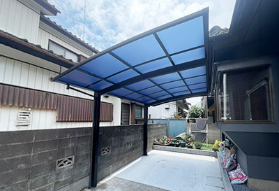 千葉県野田市 S様邸 カーポート施工事例