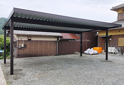 兵庫県たつの市 O様邸 カーポート施工事例