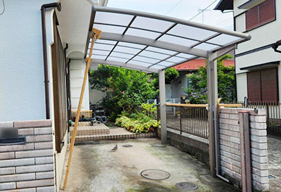 千葉県千葉市 Y様邸 カーポート施工事例