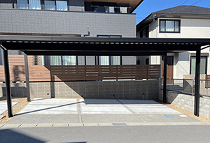 三重県鈴鹿市 N様邸 カーポート施工事例01