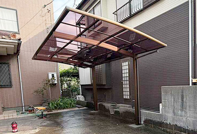 千葉県柏市 N様邸 カーポート施工事例