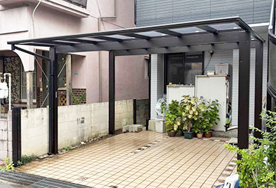 兵庫県宝塚市 H様邸 カーポート施工事例
