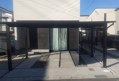 愛知県岡崎市 H様邸 カーポート施工事例