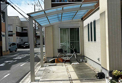 大阪府東大阪市 M様邸 カーポート施工事例