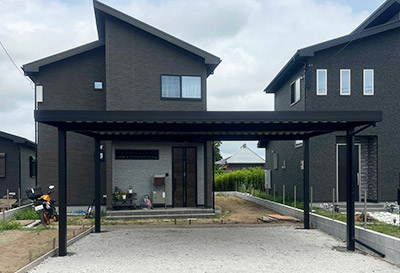 千葉県匝瑳市 W様邸 カーポート施工事例
