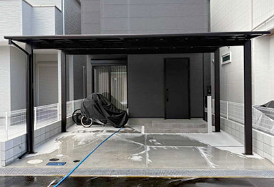 兵庫県尼崎市 F様邸 カーポート施工事例