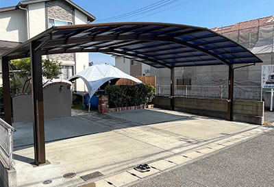 兵庫県神戸市 N様邸 カーポート施工事例