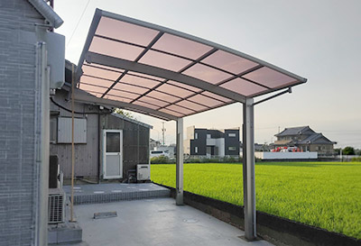 愛知県名古屋市 T様邸 カーポート施工事例