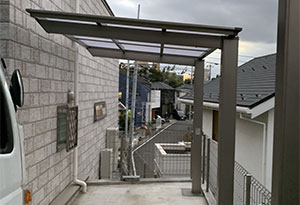 神奈川県横浜市 M様邸 カーポート施工事例02