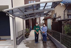 京都府京都市 K様邸 カーポート施工事例01