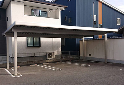 愛知県津島市 M様邸 カーポート施工事例01
