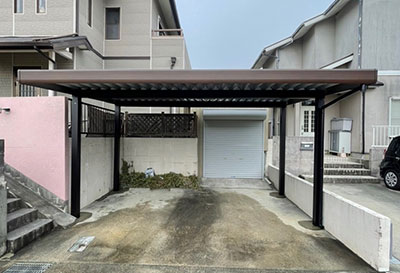 愛知県豊橋市 M様邸 カーポート施工事例01