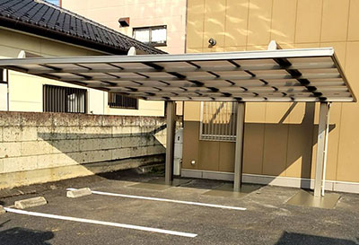 ダブルフェースサイドタイプ 2台用設置写真