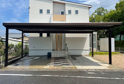 愛知県みよし市 M様邸 カーポート施工事例01