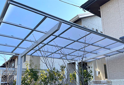 愛知県額田郡 T様邸 カーポート施工事例01