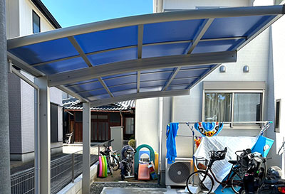 大阪府貝塚市 Y様邸 カーポート施工事例01