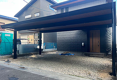 兵庫県宝塚市 G様邸 カーポート施工事例01