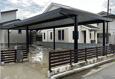 兵庫県姫路市 T様邸 カーポート施工事例01
