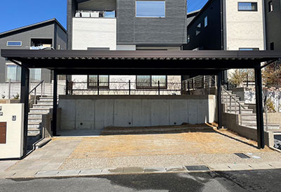 愛知県名古屋市 N様邸 カーポート施工事例01
