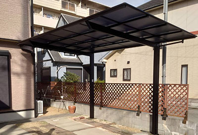 京都府京都市 S様邸 カーポート施工事例01