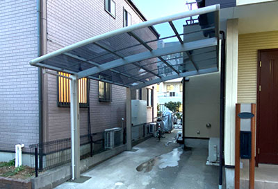 千葉県船橋市 M様邸 カーポート施工事例01