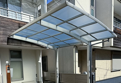 東京都杉並区 I様邸 カーポート施工事例01