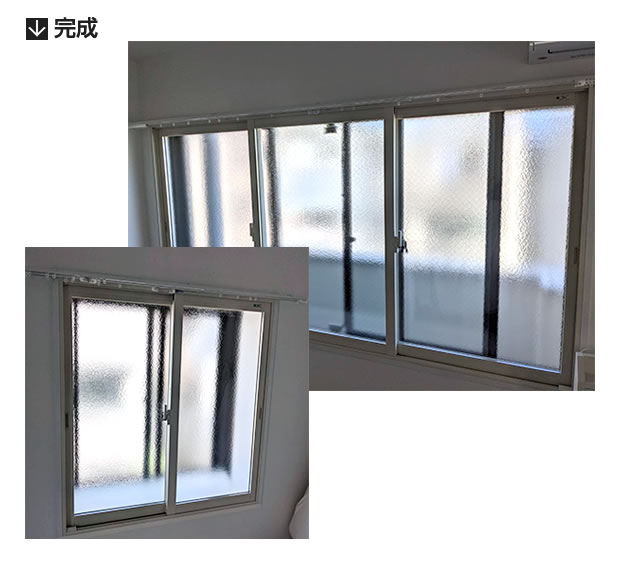 東京都M様邸の内窓・二重窓取付工事の完成写真