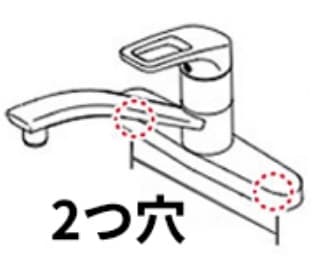 ツーホールタイプ