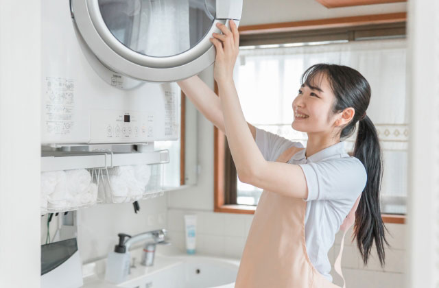 衣類乾燥機がある暮らし