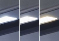 ノーリツ　レンジフード　LED＆調光イメージ
