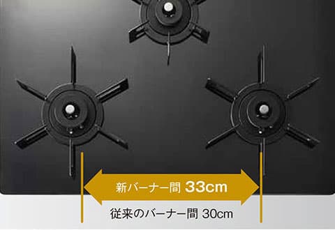 ハーマン Glass Top ガラストップシリーズ ビルトインコンロ DG32V3VP1