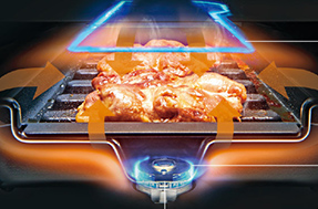 ガス火を極めたマルチグリル