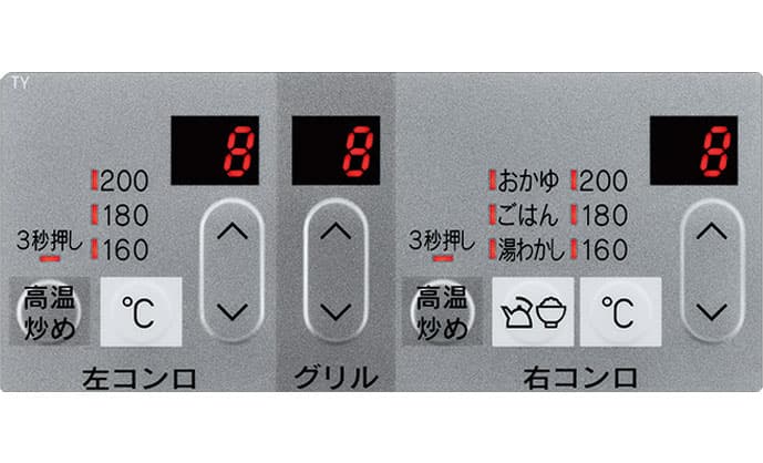わかりやすい操作パネル