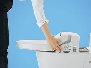 カンタン着脱機能