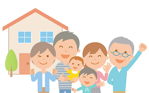 三世代同居のためのトイレ増設