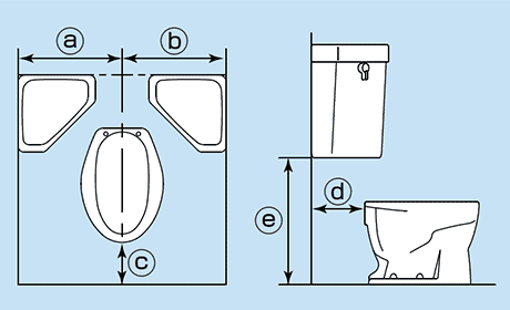 タンク隅付形便器をご使用ですか？