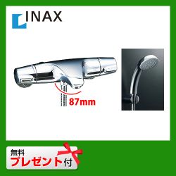 INAX 浴室水栓 サーモスタット 水栓 混合水栓 蛇口 壁付タイプ≪BF-J147TSC≫