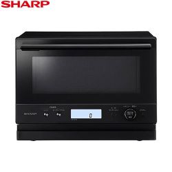 シャープ オーブンレンジ PLAINLY オーブンレンジ 18L（1段調理）  ブラック ≪RE-WF185-B≫