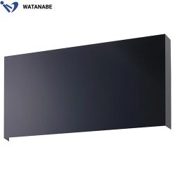 渡辺製作所 前幕板 レンジフード部材 幅75cm  ブラック ≪WPMF-75K≫