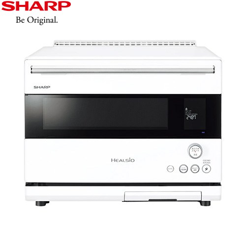 シャープ ウォーターオーブン ヘルシオ オーブンレンジ 総庫内容量：30L（2段調理）  マットホワイト ≪AX-RS1B-W≫