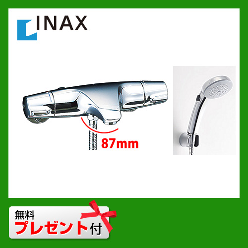 INAX 浴室水栓 サーモスタット 水栓 混合水栓 蛇口 壁付タイプ≪BF-J147TSCW≫