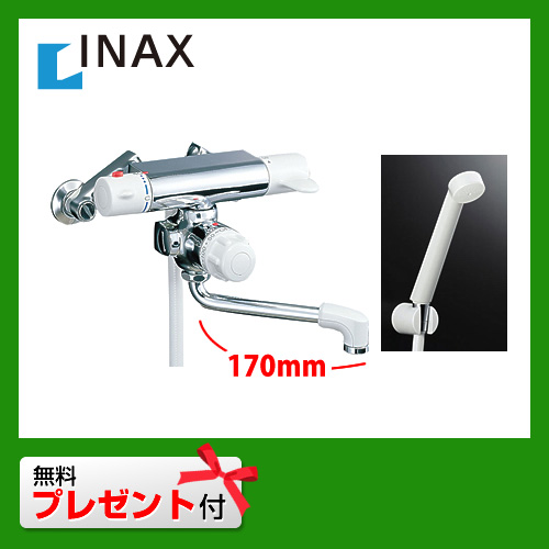 INAX 浴室水栓 サーモスタット 水栓 混合水栓 蛇口 壁付タイプ≪BF-M140TSD≫