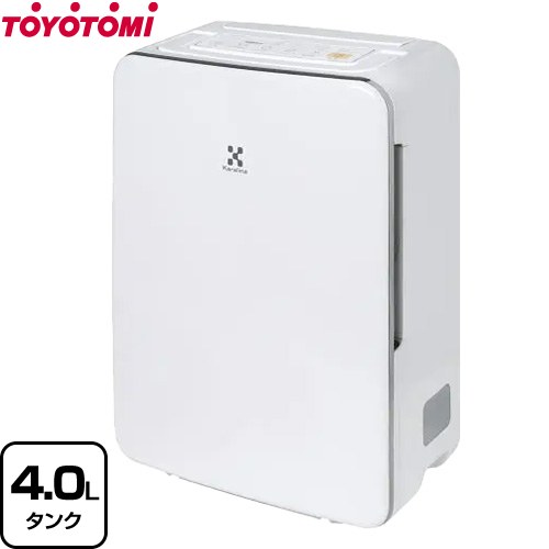 トヨトミ 衣類乾燥除湿機 除湿機 デシカント式 8.0L/日  ホワイト ≪DJ-LTS8N-W≫