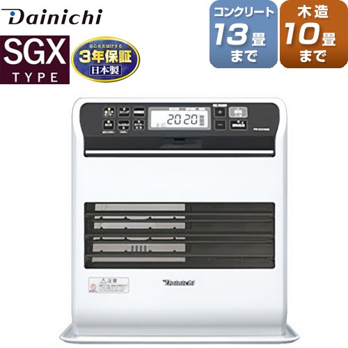 ダイニチ SGXタイプ ヒーター・ストーブ FW-3723SGX-W | 生活家電 | 生活堂