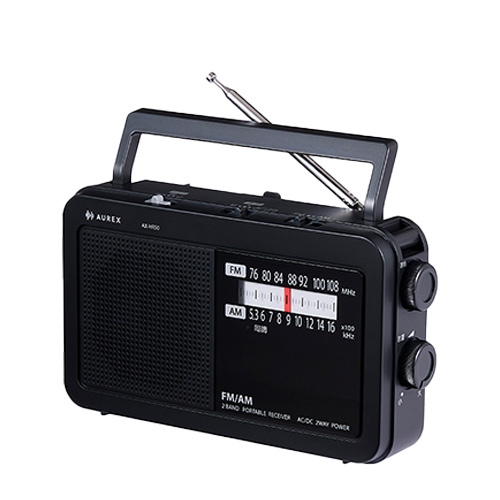 東芝 LEDライト付きホームラジオ AUREX オーディオ AX-HR50(K) | 生活