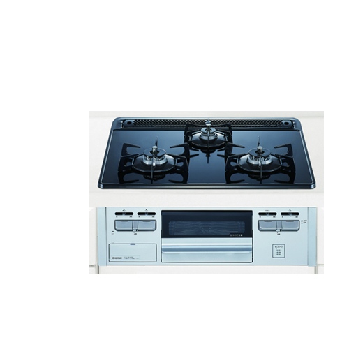 ハーマン ガラストップシリーズ ビルトインガスコンロ DG32Q3VSSV-13A