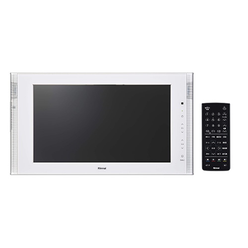 工事費込 リンナイ 16V型浴室テレビ 浴室テレビ DS-1600HV(A)-W | 浴室