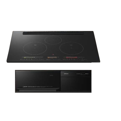 HITACHI 日立 【----】IHクッキングヒーター(HT-M350KTWF K) 日立 IHクッキングヒーター HT-M350KTWF-K | IHクッキングヒーター・IH