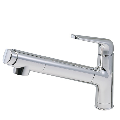 パナソニック 混合水栓サラサラワイドシャワー 浄水器一体 キッチン水