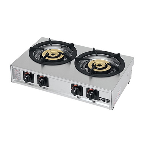 マルゼン ガステーブルコンロ＜親子＞ 業務用厨房機器 M-222C-13A